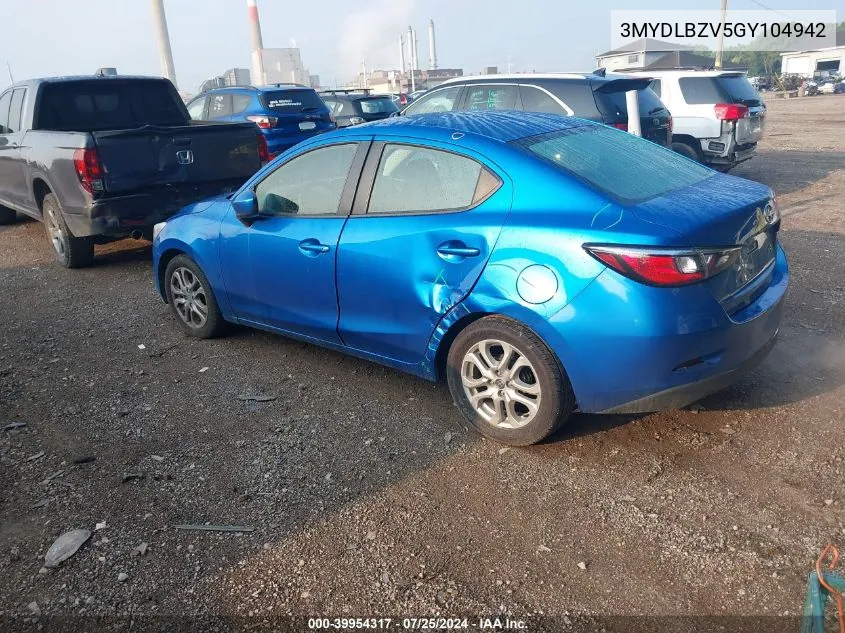 3MYDLBZV5GY104942 2016 Scion Ia