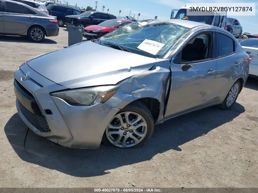 2016 Scion Ia VIN: 3MYDLBZV8GY127874 Lot: 40027678