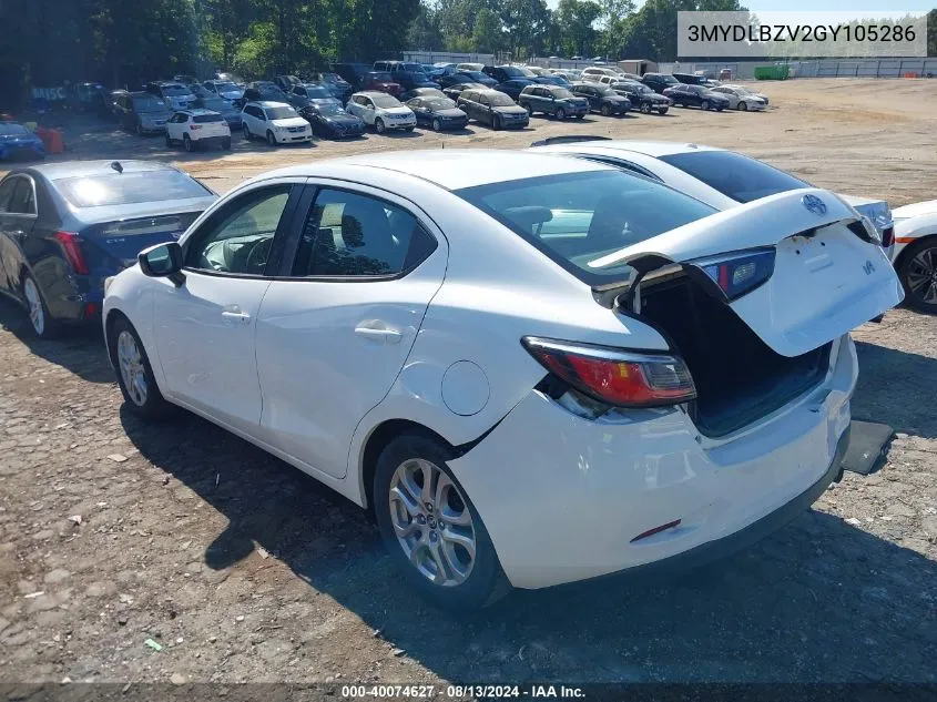 3MYDLBZV2GY105286 2016 Scion Ia