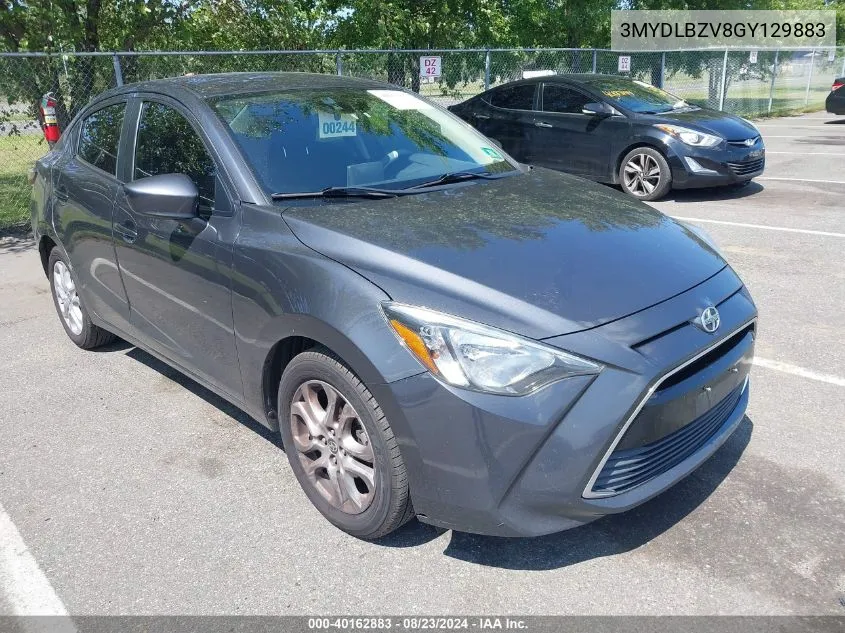 3MYDLBZV8GY129883 2016 Scion Ia