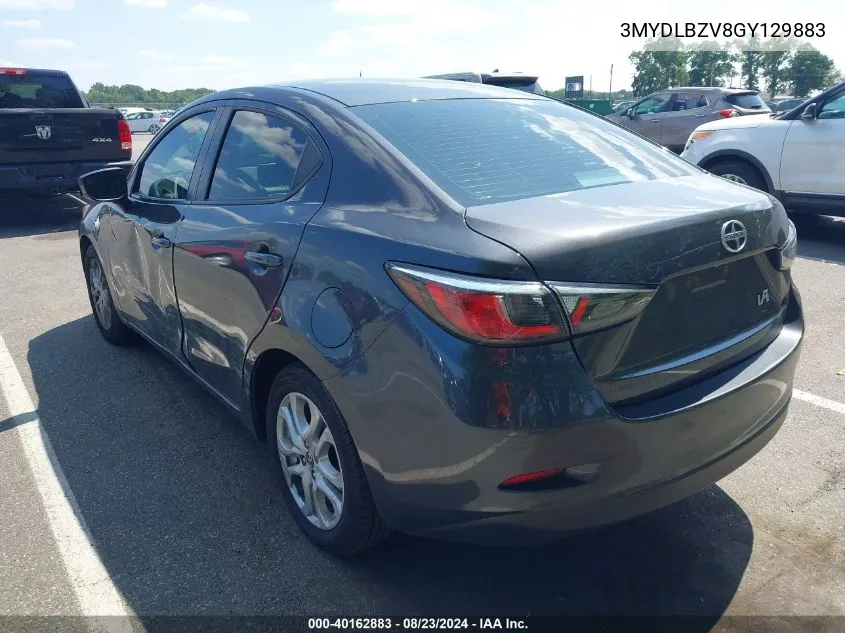 3MYDLBZV8GY129883 2016 Scion Ia