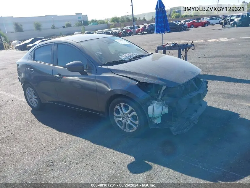 3MYDLBZVXGY129321 2016 Scion Ia