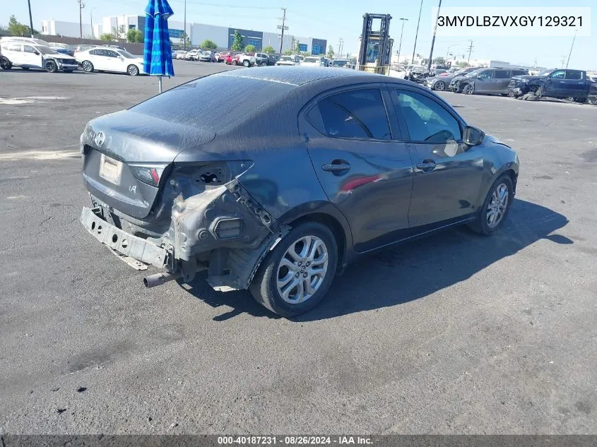 3MYDLBZVXGY129321 2016 Scion Ia