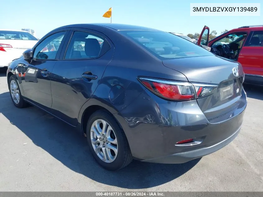 3MYDLBZVXGY139489 2016 Scion Ia