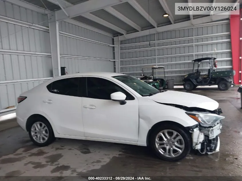 3MYDLBZV0GY126024 2016 Scion Ia