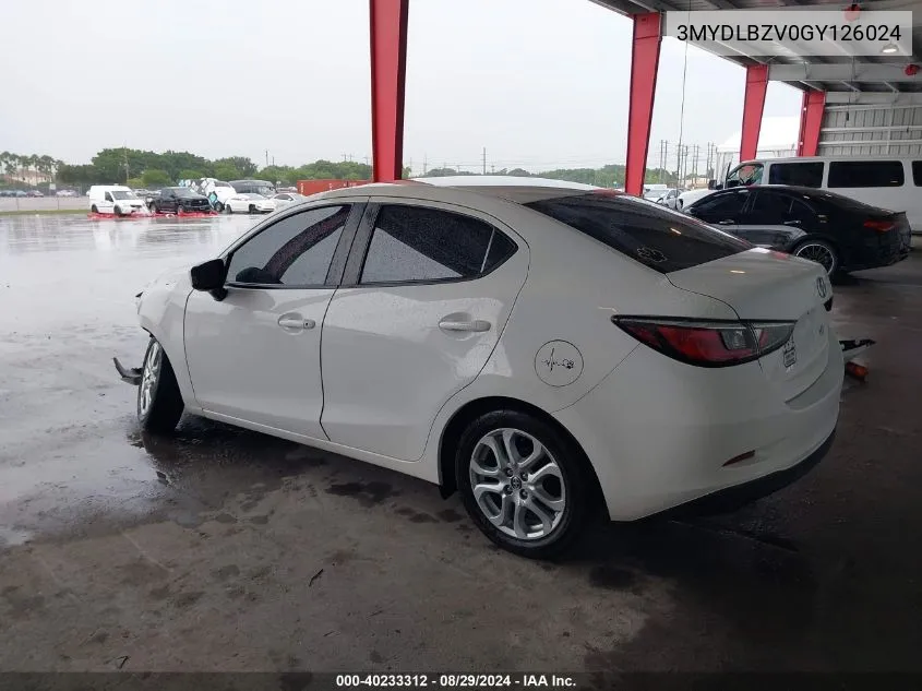 3MYDLBZV0GY126024 2016 Scion Ia