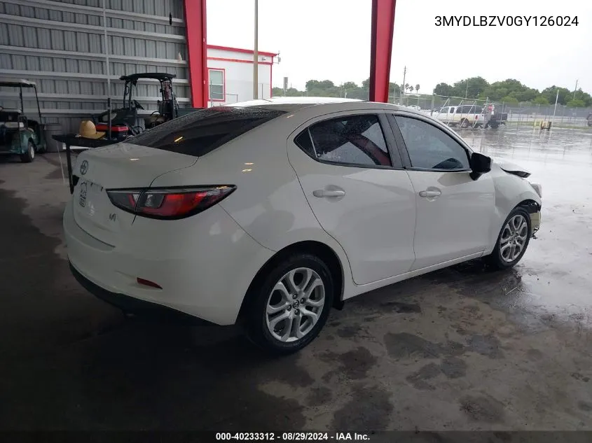 3MYDLBZV0GY126024 2016 Scion Ia