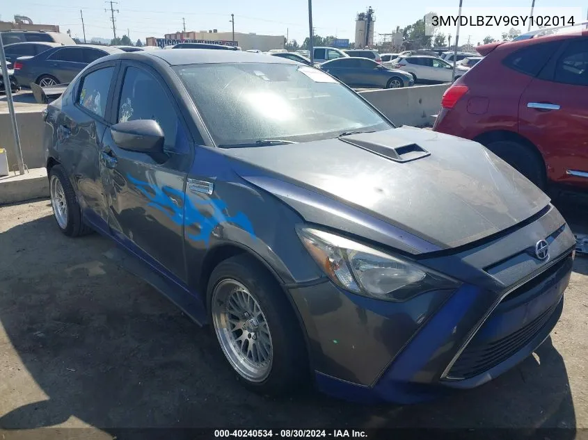 3MYDLBZV9GY102014 2016 Scion Ia