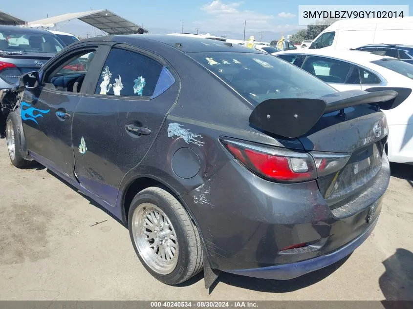 3MYDLBZV9GY102014 2016 Scion Ia