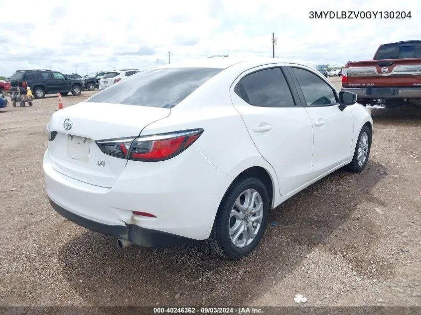 3MYDLBZV0GY130204 2016 Scion Ia