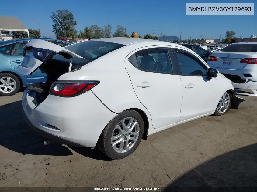 3MYDLBZV3GY129693 2016 Scion Ia