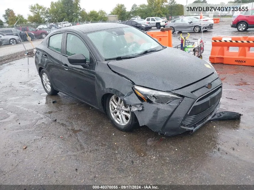 2016 Scion Ia VIN: 3MYDLBZV4GY133655 Lot: 40370055