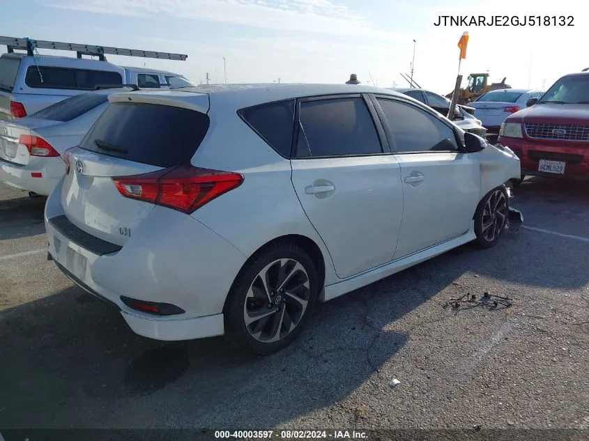 JTNKARJE2GJ518132 2016 Scion Im