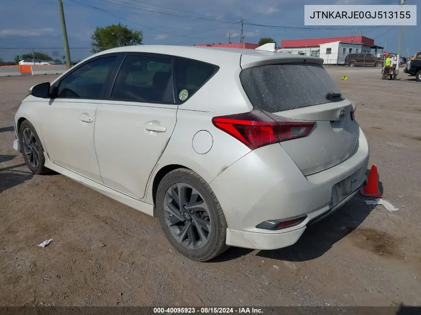 JTNKARJE0GJ513155 2016 Scion Im