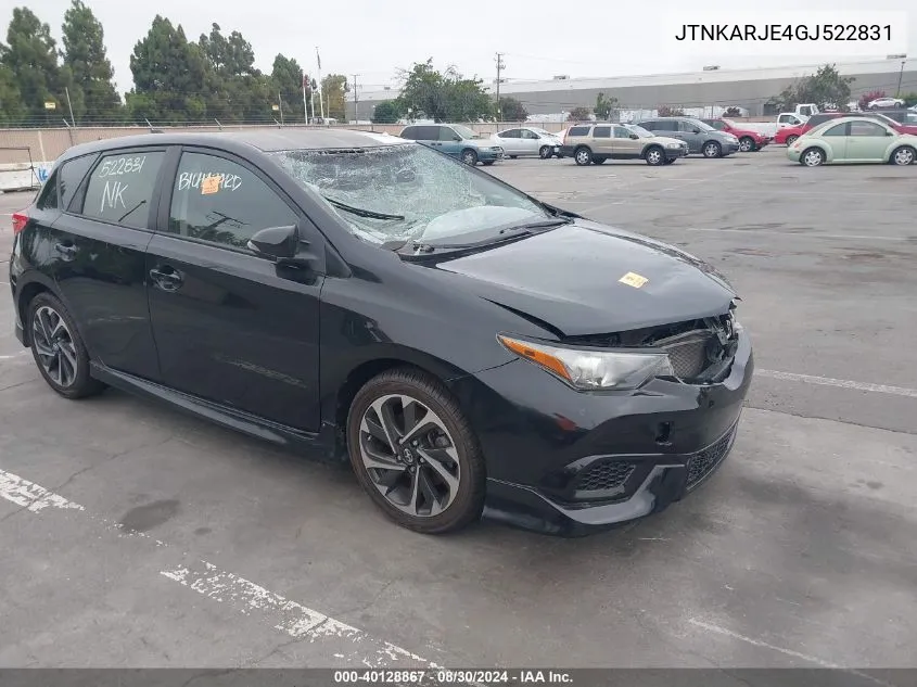 JTNKARJE4GJ522831 2016 Scion Im