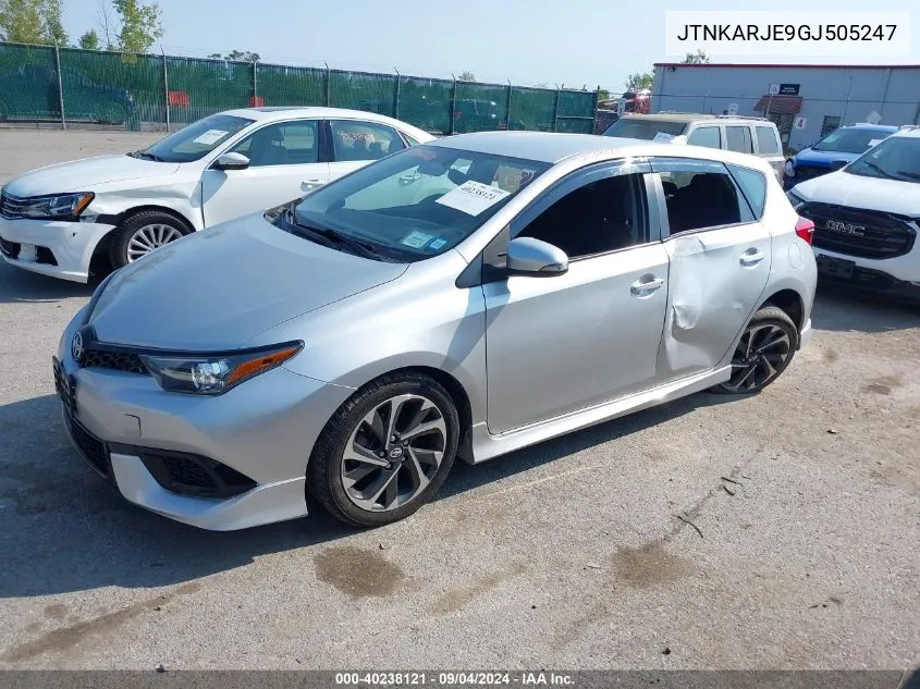 JTNKARJE9GJ505247 2016 Scion Im