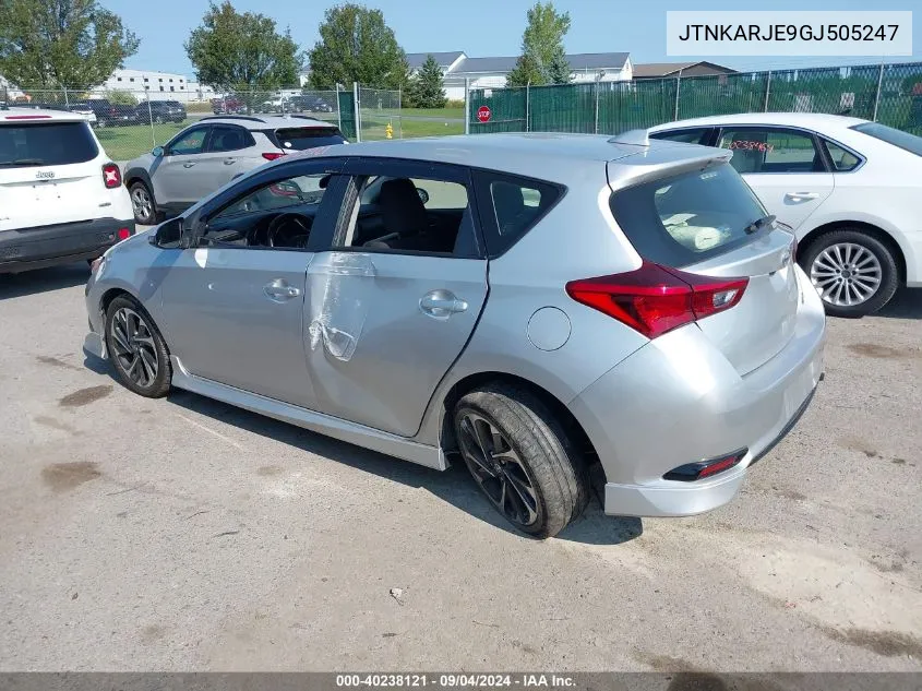 JTNKARJE9GJ505247 2016 Scion Im