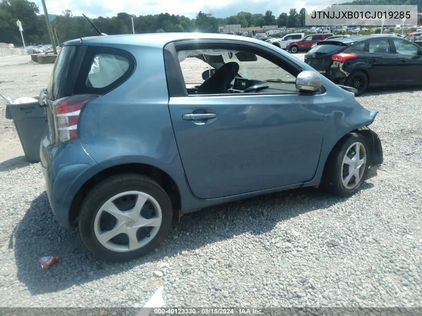 JTNJJXB01CJ019285 2012 Scion Iq