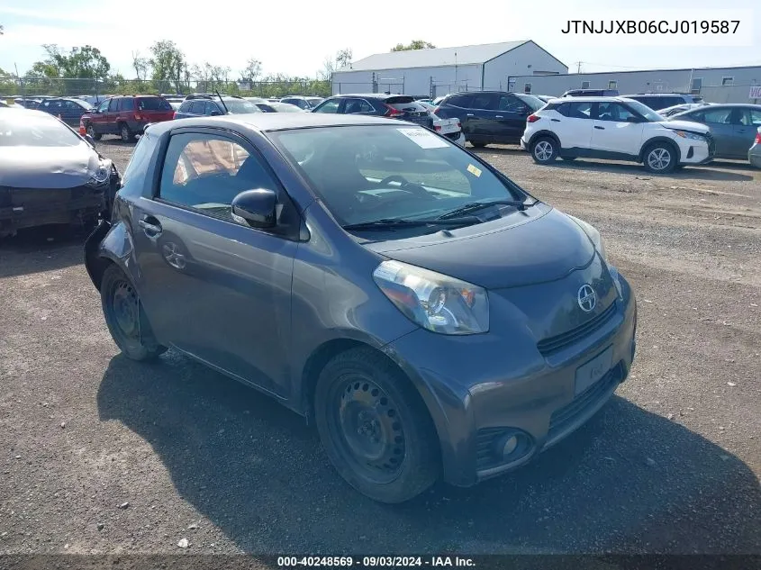 JTNJJXB06CJ019587 2012 Scion Iq