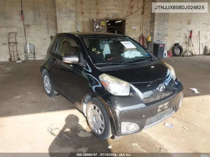 2013 Scion Iq VIN: JTNJJXB08DJ024825 Lot: 39866167