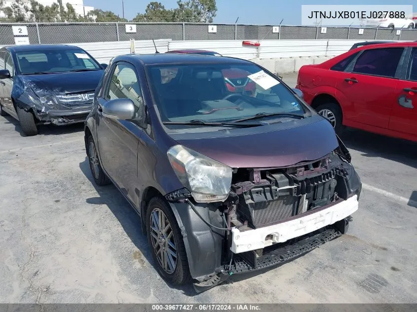 2014 Scion Iq VIN: JTNJJXB01EJ027888 Lot: 39677427