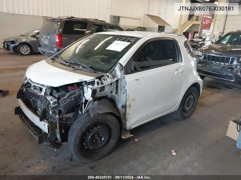 JTNJJXB07EJ030181 2014 Scion Iq