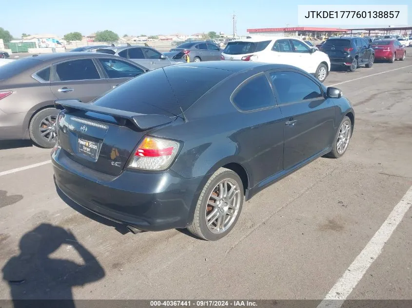 JTKDE177760138857 2006 Scion Tc