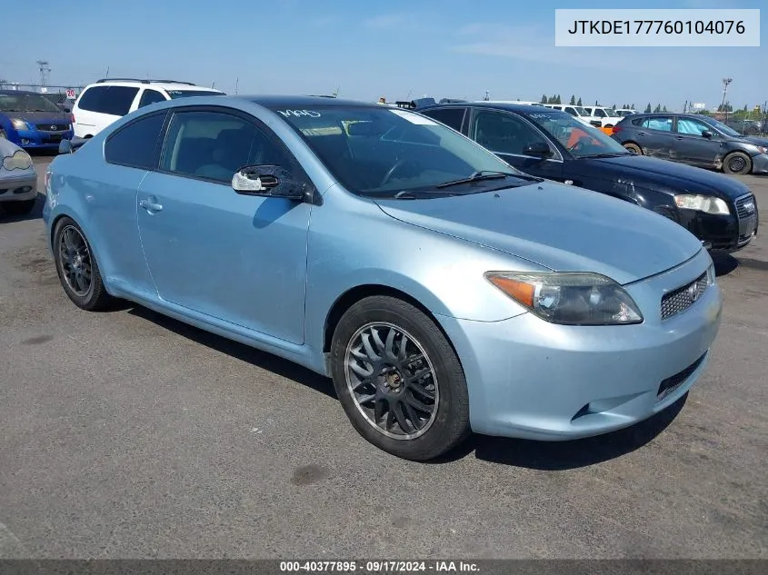 JTKDE177760104076 2006 Scion Tc