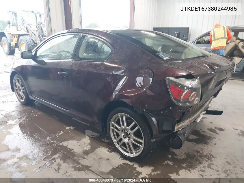 JTKDE167380244985 2008 Scion Tc