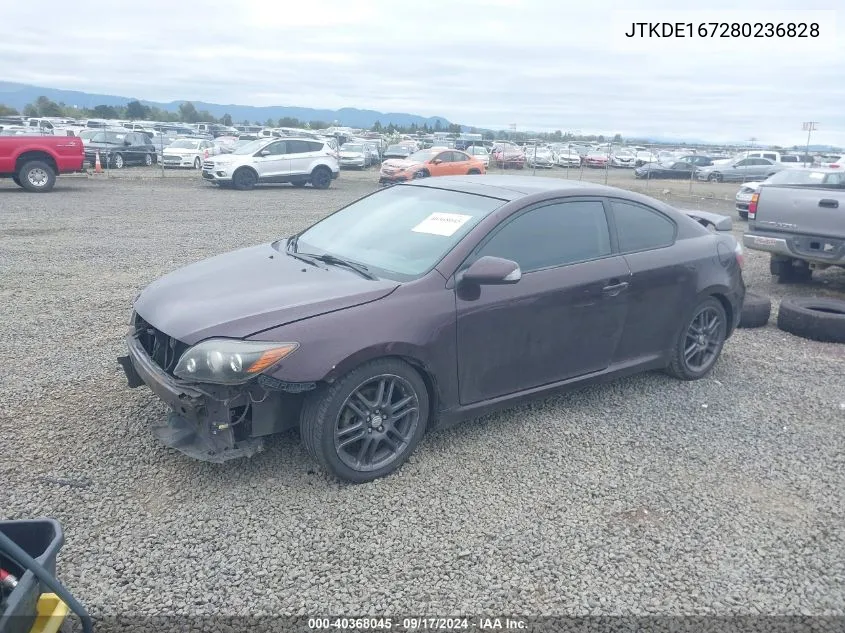 JTKDE167280236828 2008 Scion Tc