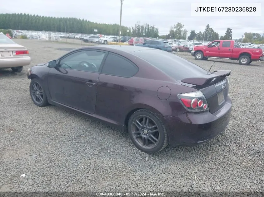 JTKDE167280236828 2008 Scion Tc