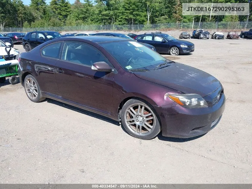 2009 Scion Tc VIN: JTKDE167290295363 Lot: 40334547