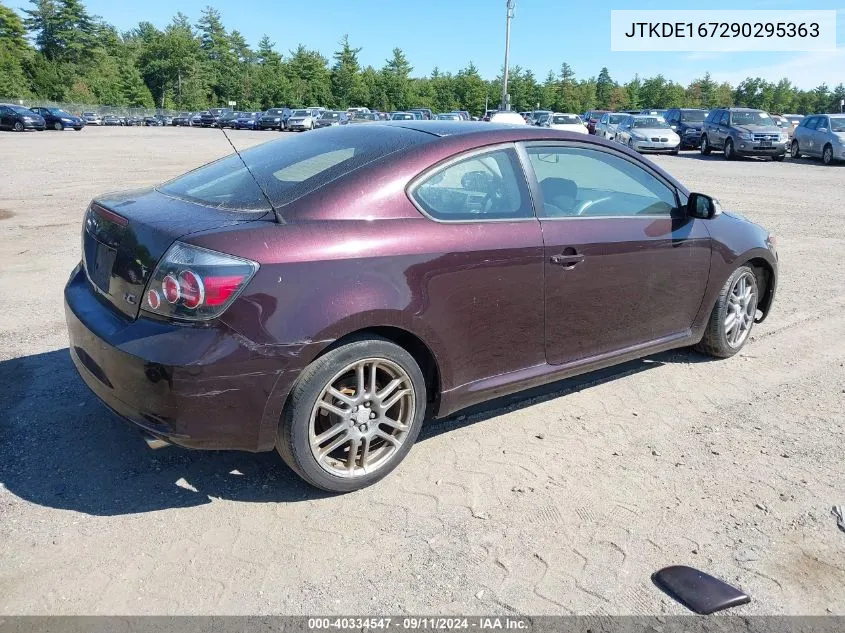 2009 Scion Tc VIN: JTKDE167290295363 Lot: 40334547