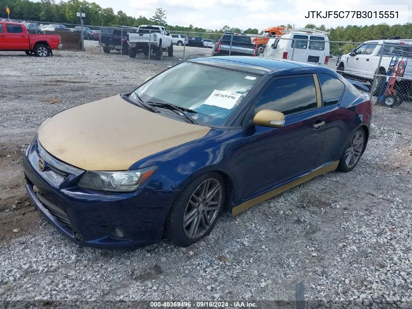 JTKJF5C77B3015551 2011 Scion Tc