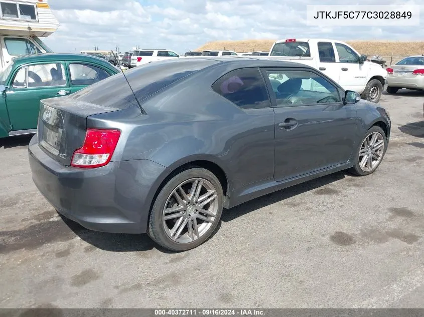 JTKJF5C77C3028849 2012 Scion Tc