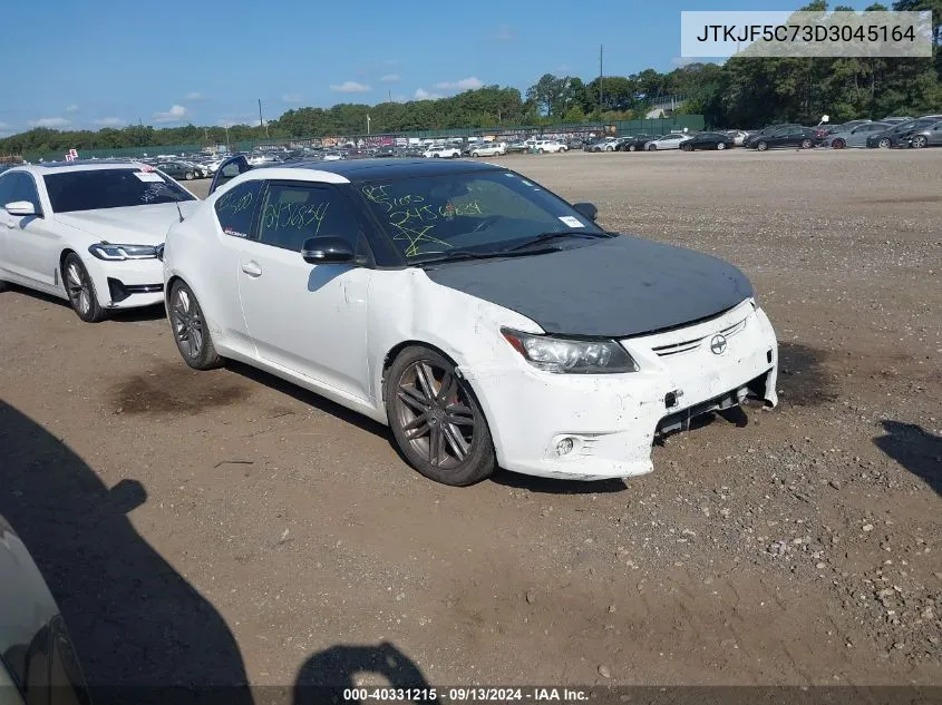 2013 Scion Tc Base (A6) VIN: JTKJF5C73D3045164 Lot: 40331215