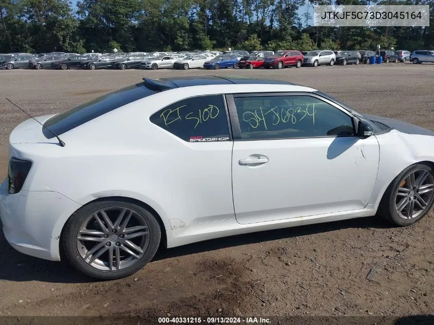 2013 Scion Tc Base (A6) VIN: JTKJF5C73D3045164 Lot: 40331215