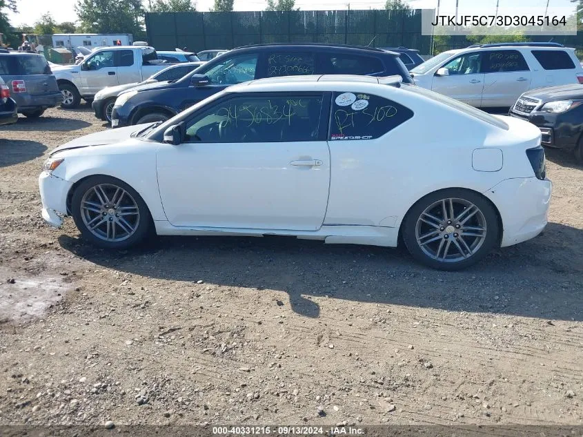 2013 Scion Tc Base (A6) VIN: JTKJF5C73D3045164 Lot: 40331215