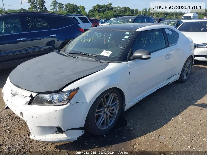 2013 Scion Tc Base (A6) VIN: JTKJF5C73D3045164 Lot: 40331215