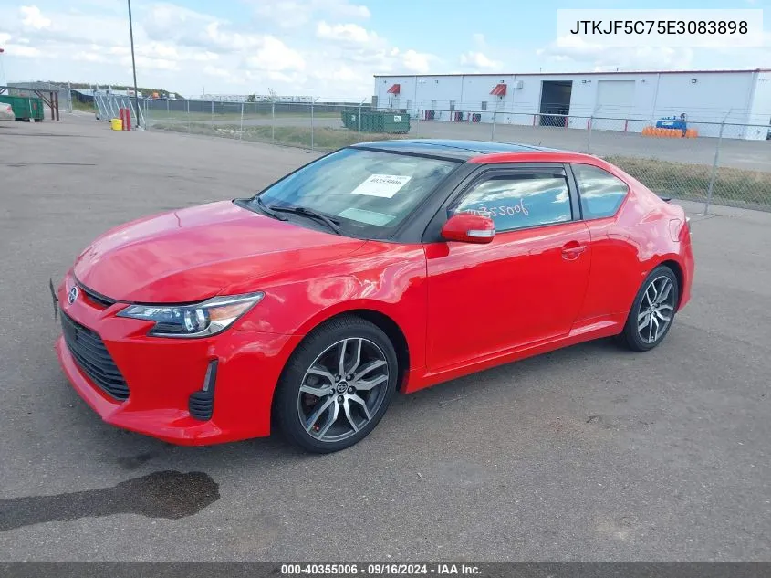 2014 Scion Tc VIN: JTKJF5C75E3083898 Lot: 40355006