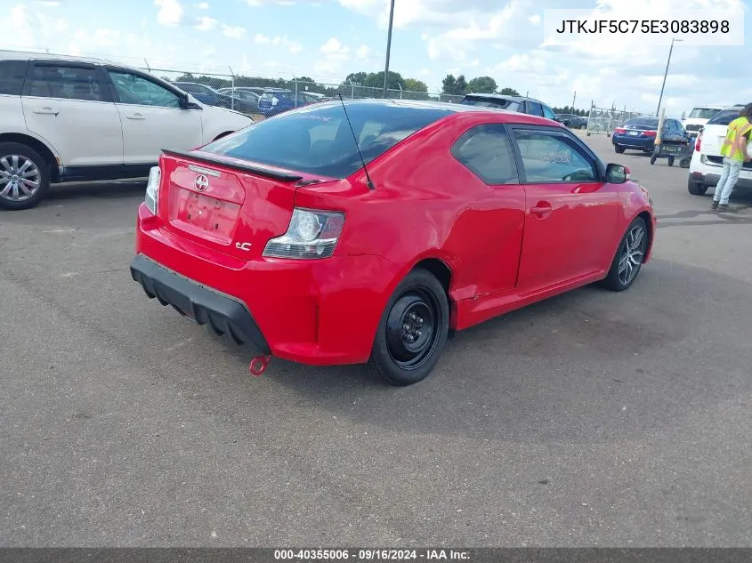 2014 Scion Tc VIN: JTKJF5C75E3083898 Lot: 40355006