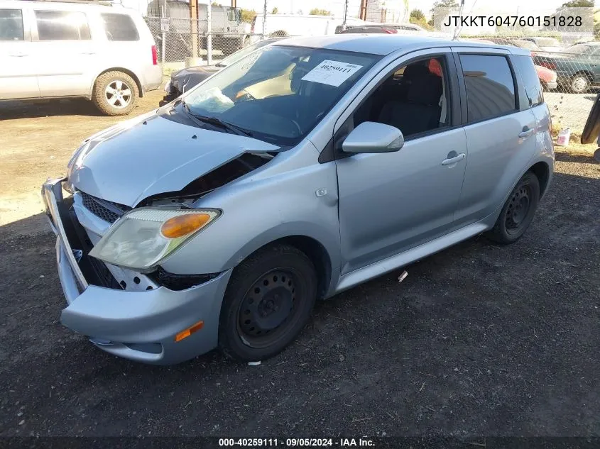 JTKKT604760151828 2006 Scion Xa