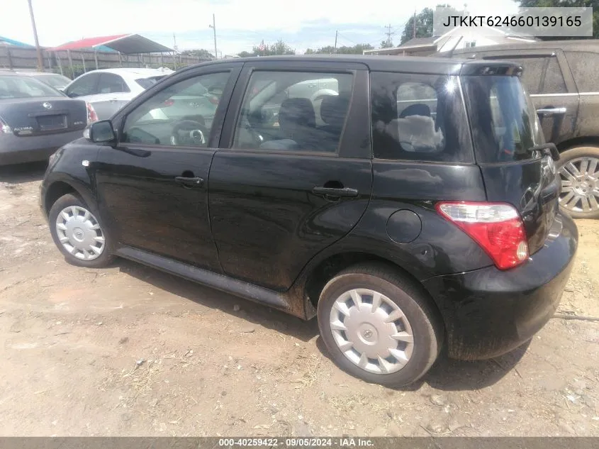 2006 Scion Xa VIN: JTKKT624660139165 Lot: 40259422