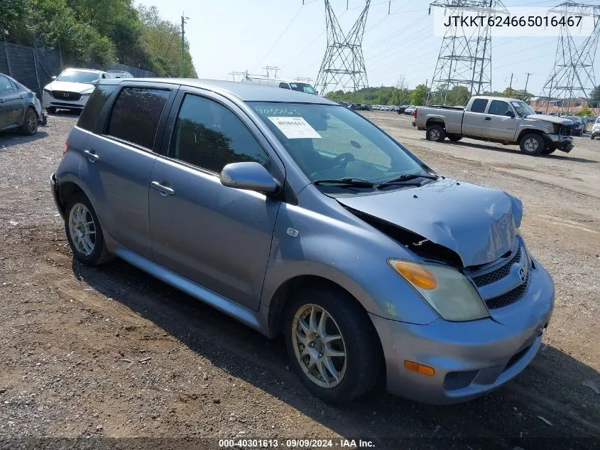 2006 Scion Xa VIN: JTKKT624665016467 Lot: 40301613