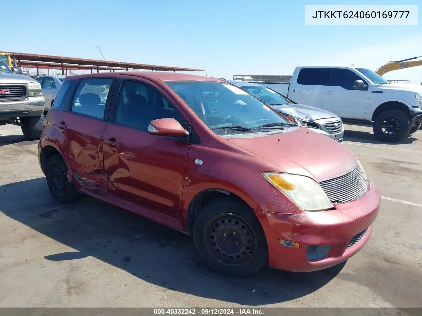 JTKKT624060169777 2006 Scion Xa