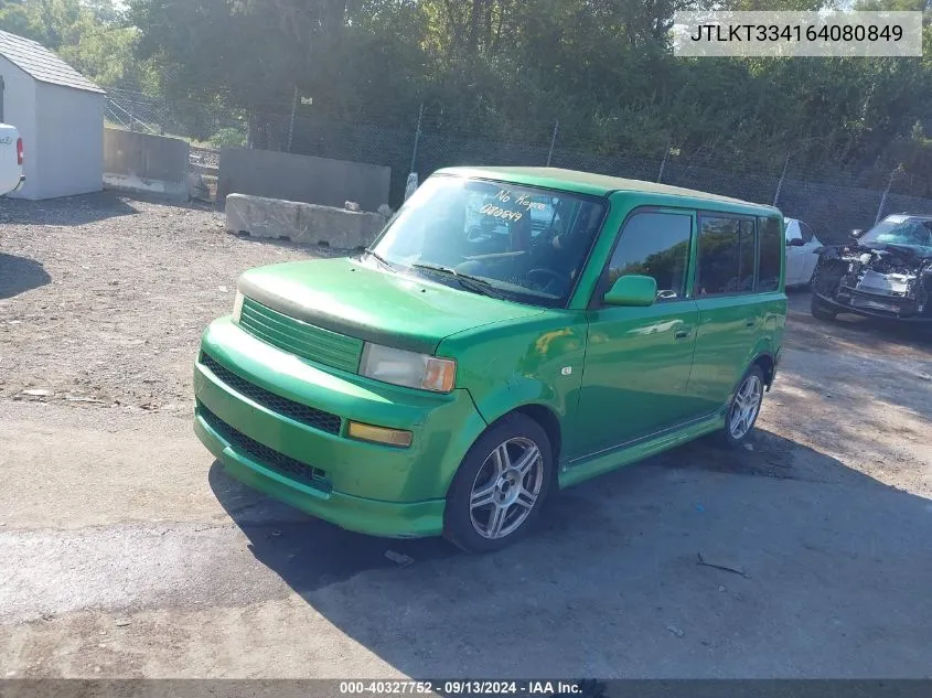 JTLKT334164080849 2006 Scion Xb