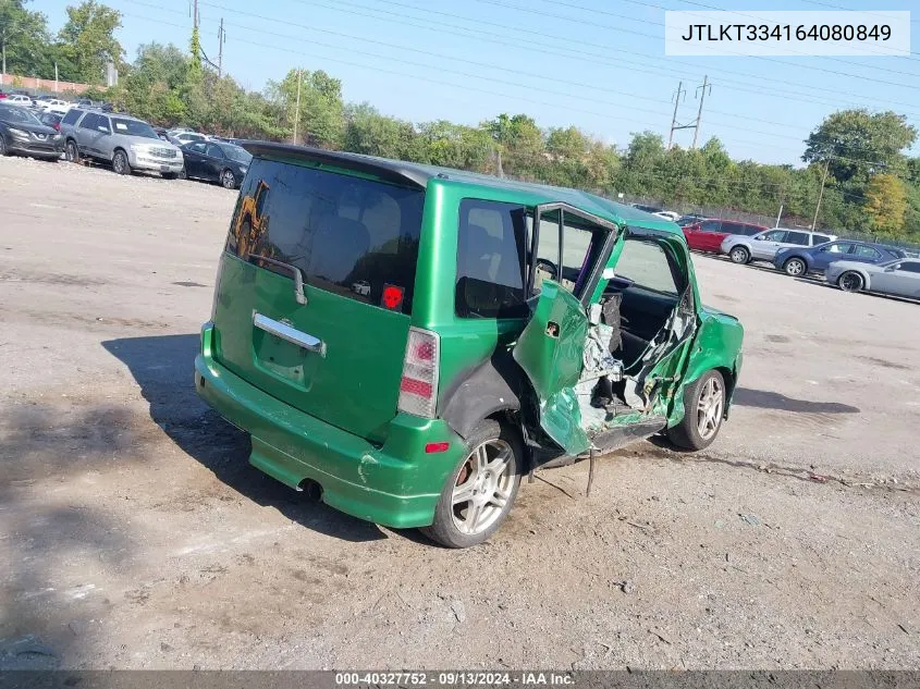 2006 Scion Xb VIN: JTLKT334164080849 Lot: 40327752