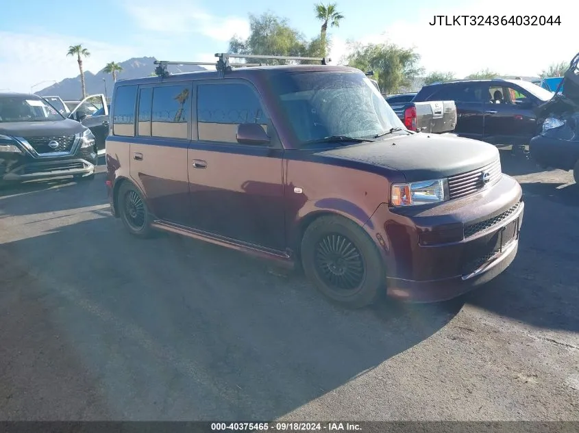 2006 Scion Xb VIN: JTLKT324364032044 Lot: 40375465