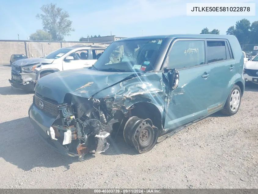 JTLKE50E581022878 2008 Scion Xb