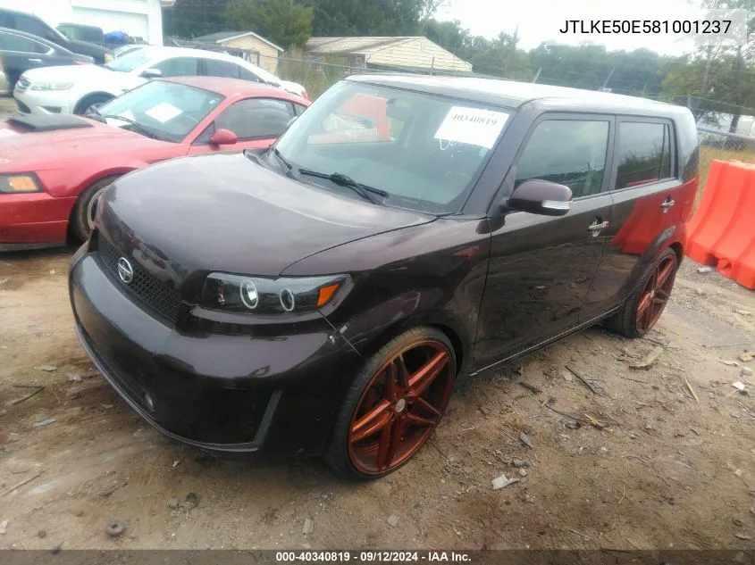 JTLKE50E581001237 2008 Scion Xb